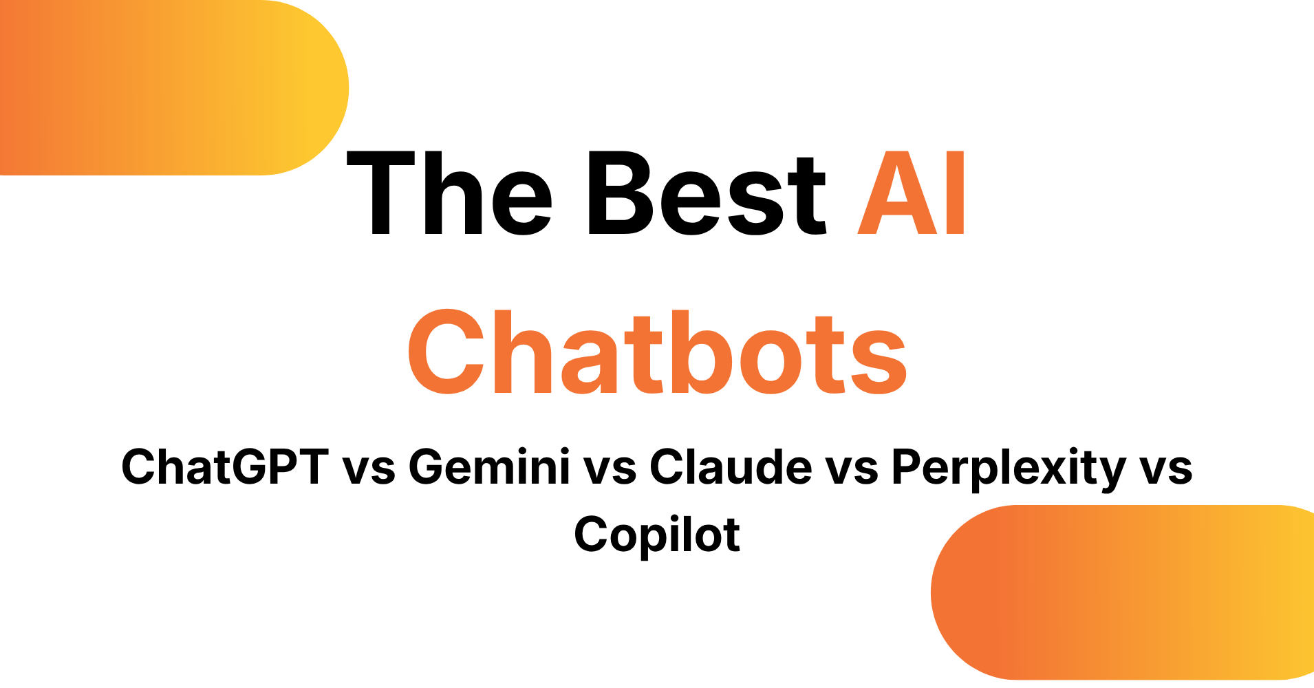 The Top 5 AI Chatbots of 2026: A Comprehensive Comparison